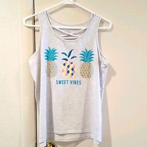 Justice girls tank top